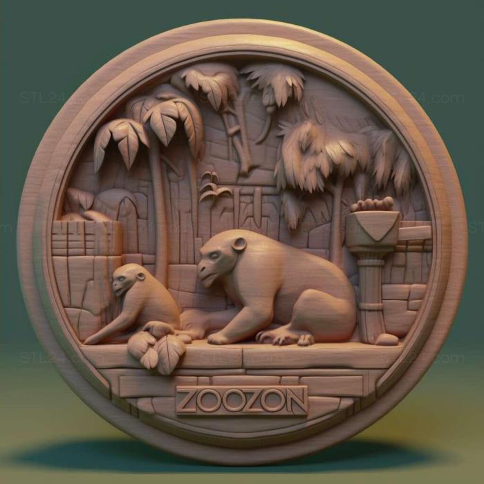 Games (Zoo Tycoon 2 3, GAMES_13415) 3D models for cnc